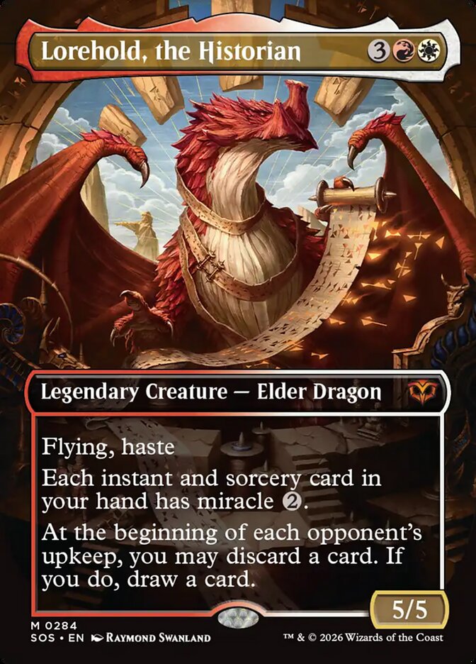 Lorehold, the Historian - (Foil): Secrets of Strixhaven