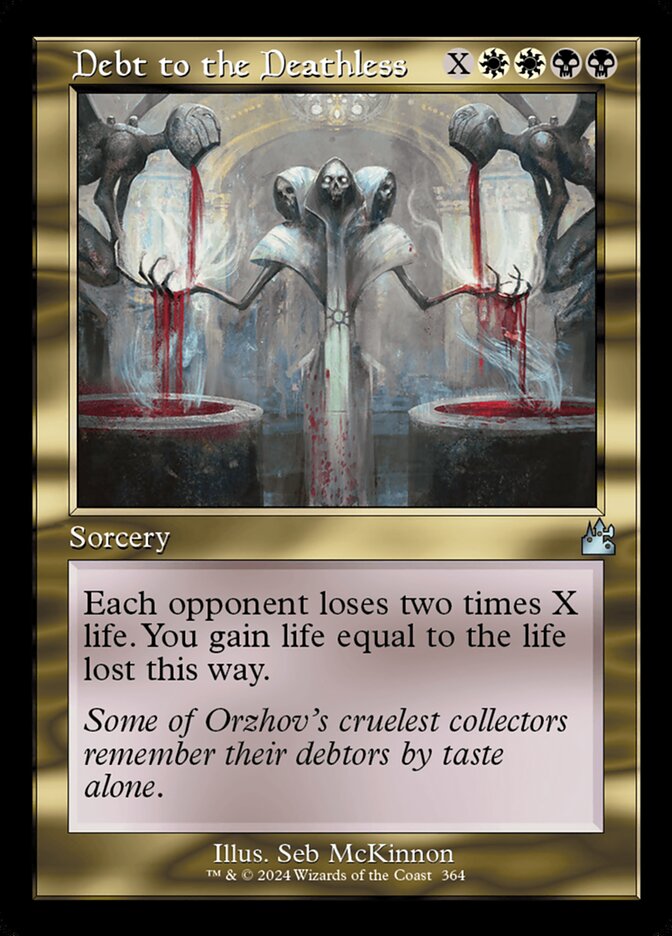 Debt to the Deathless (Retro Frame): Ravnica Remastered