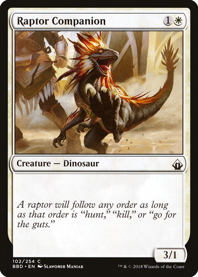 Raptor Companion - (Foil): Battlebond
