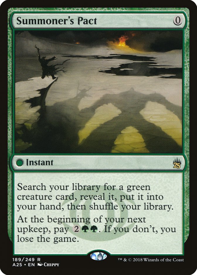 Summoner's Pact - (Foil): Masters 25