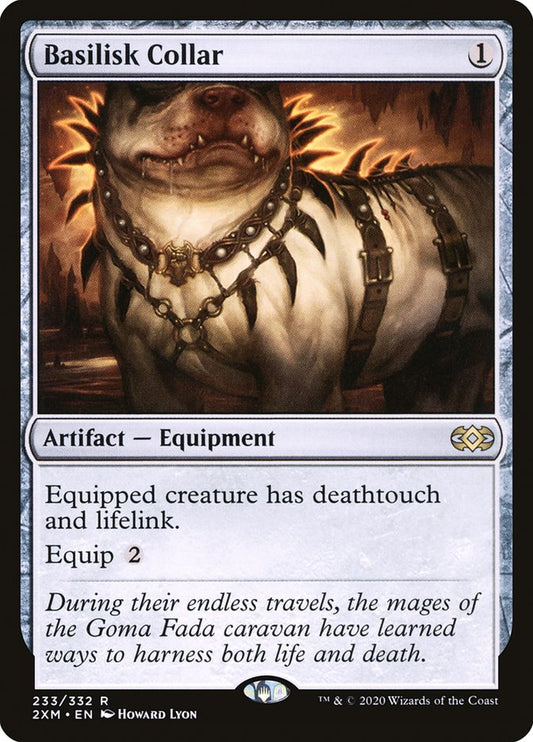 Basilisk Collar - (Foil): Double Masters