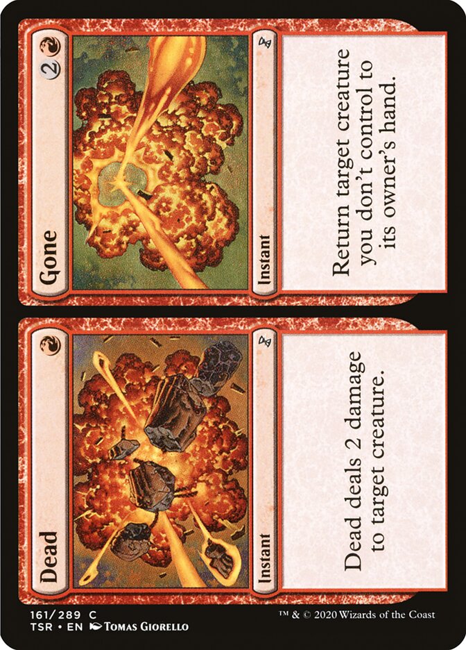 Dead // Gone - (Foil): Time Spiral Remastered