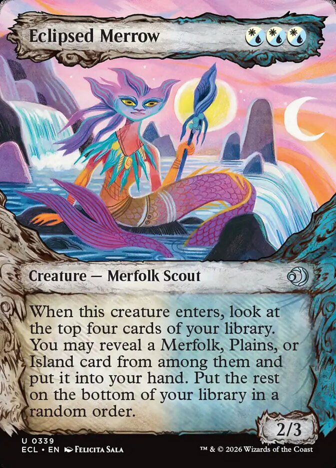Eclipsed Merrow: Lorwyn Eclipsed