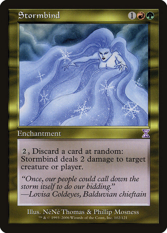 Stormbind - (Foil): Time Spiral Timeshifted