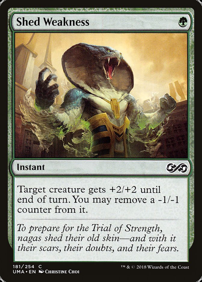 Shed Weakness - (Foil): Ultimate Masters