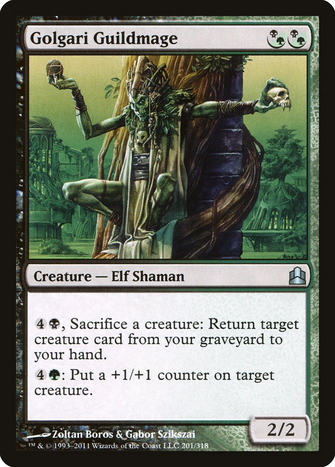 Golgari Guildmage: Commander 2011