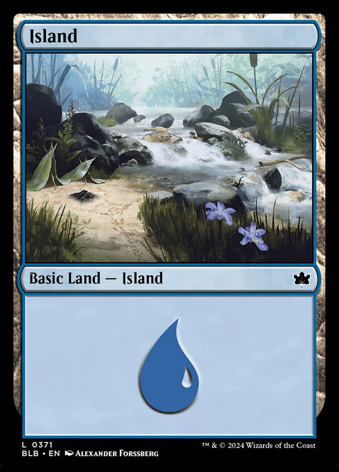 Island - (Foil): Bloomburrow