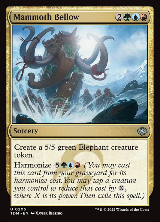 Mammoth Bellow: Tarkir: Dragonstorm