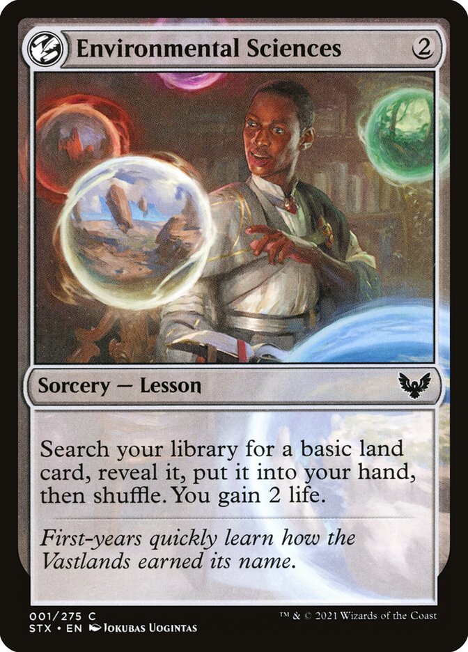 Environmental Sciences - (Foil): Strixhaven: School of Mages