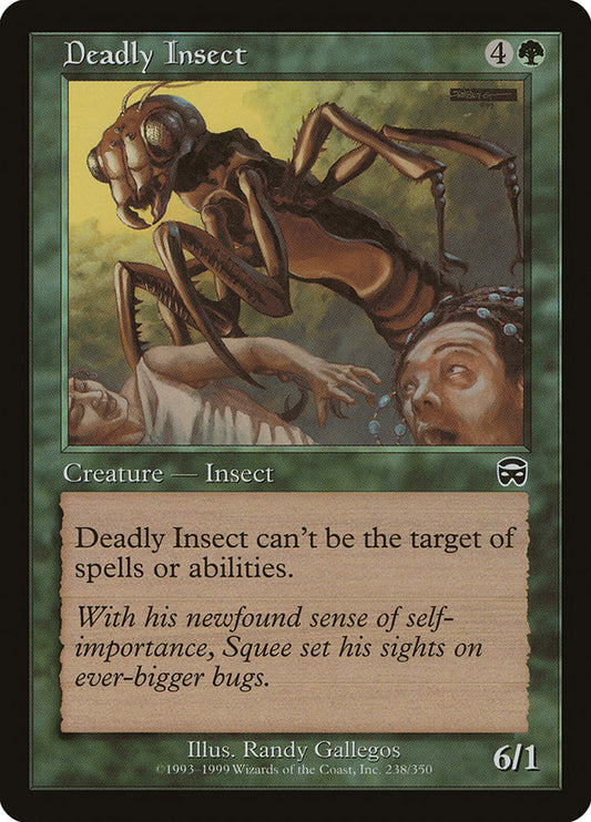 Deadly Insect - (Foil): Mercadian Masques