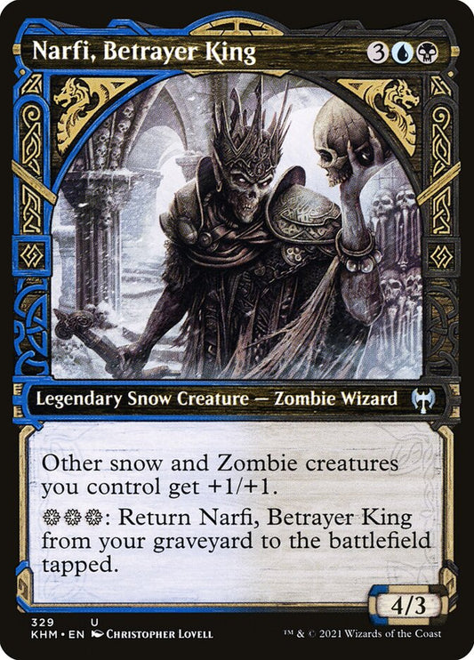 Narfi, Betrayer King (Showcase) - (Foil): Kaldheim