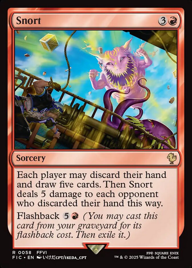 Snort: Final Fantasy Commander