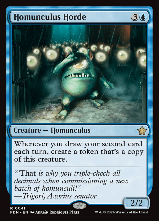 Homunculus Horde - (Foil): Foundations