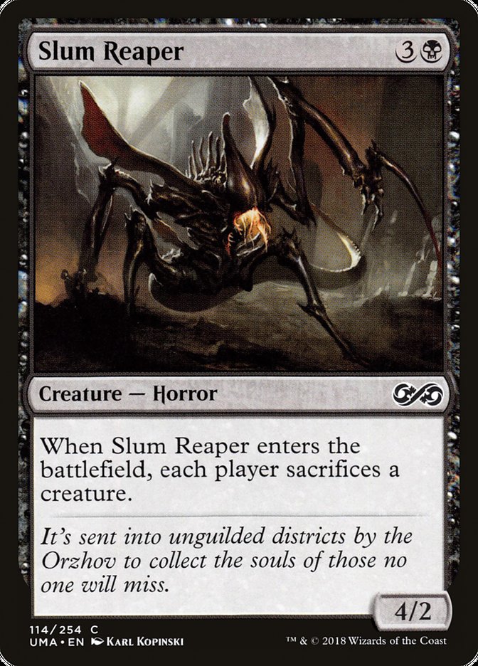 Slum Reaper - (Foil): Ultimate Masters