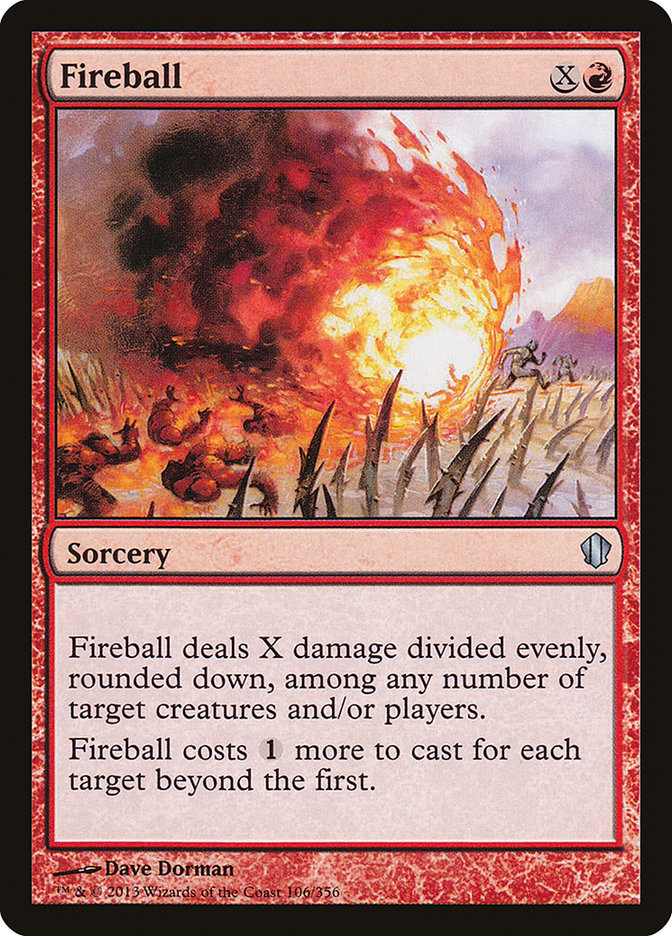 Fireball: Commander 2013