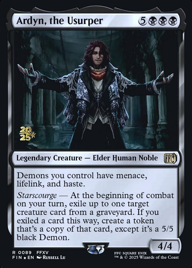 Ardyn, the Usurper (Prerelease) (FINAL FANTASY) - (Foil): Final Fantasy Promos