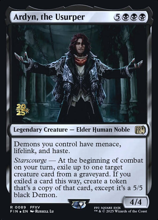 Ardyn, the Usurper (Prerelease) (FINAL FANTASY) - (Foil): Final Fantasy Promos