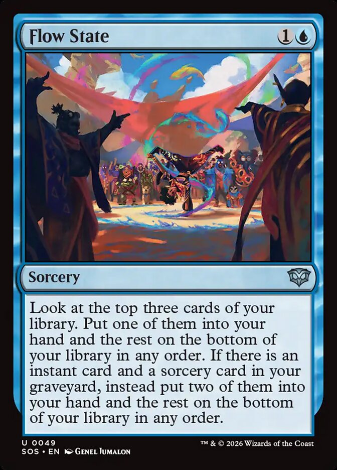 Flow State - (Foil): Secrets of Strixhaven