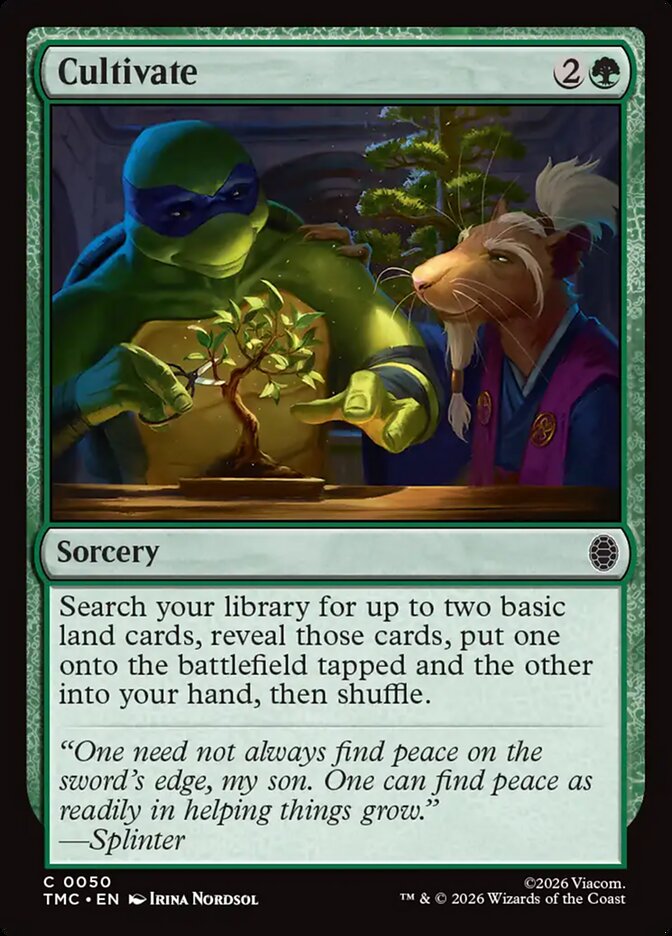 Cultivate - (Foil): Teenage Mutant Ninja Turtles Eternal