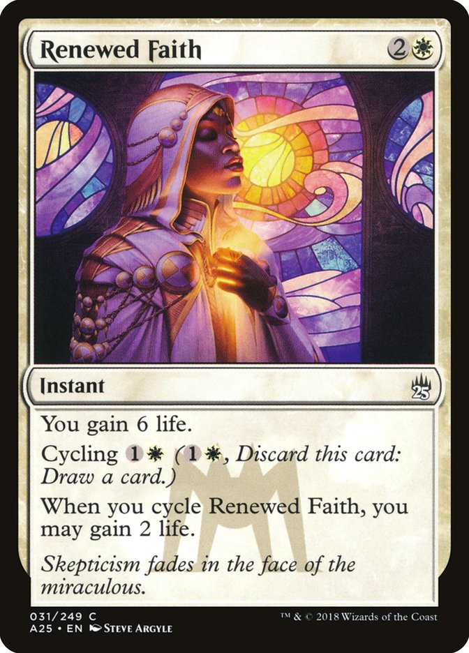 Renewed Faith - (Foil): Masters 25