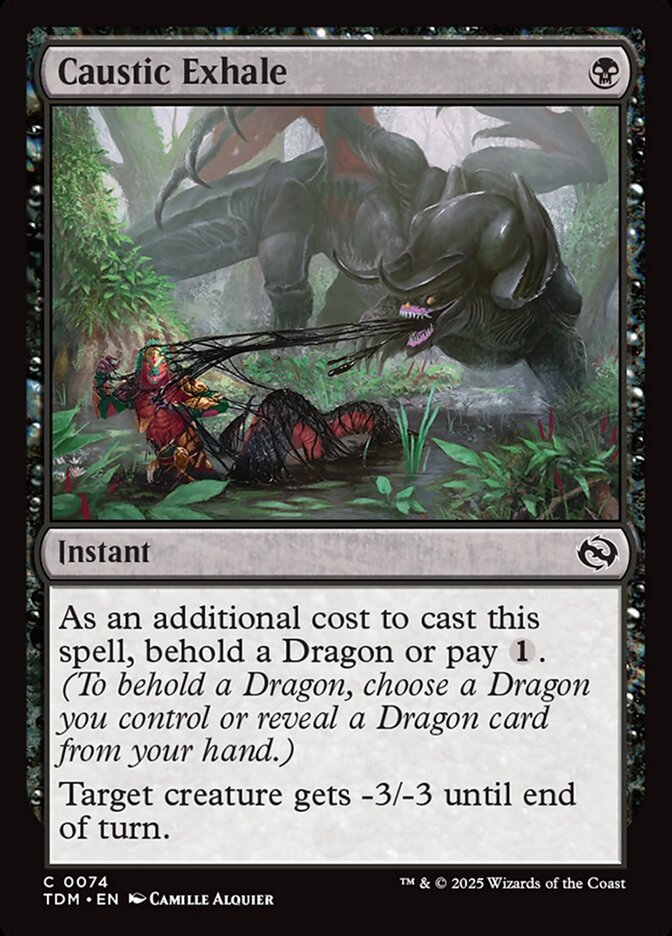 Caustic Exhale: Tarkir: Dragonstorm