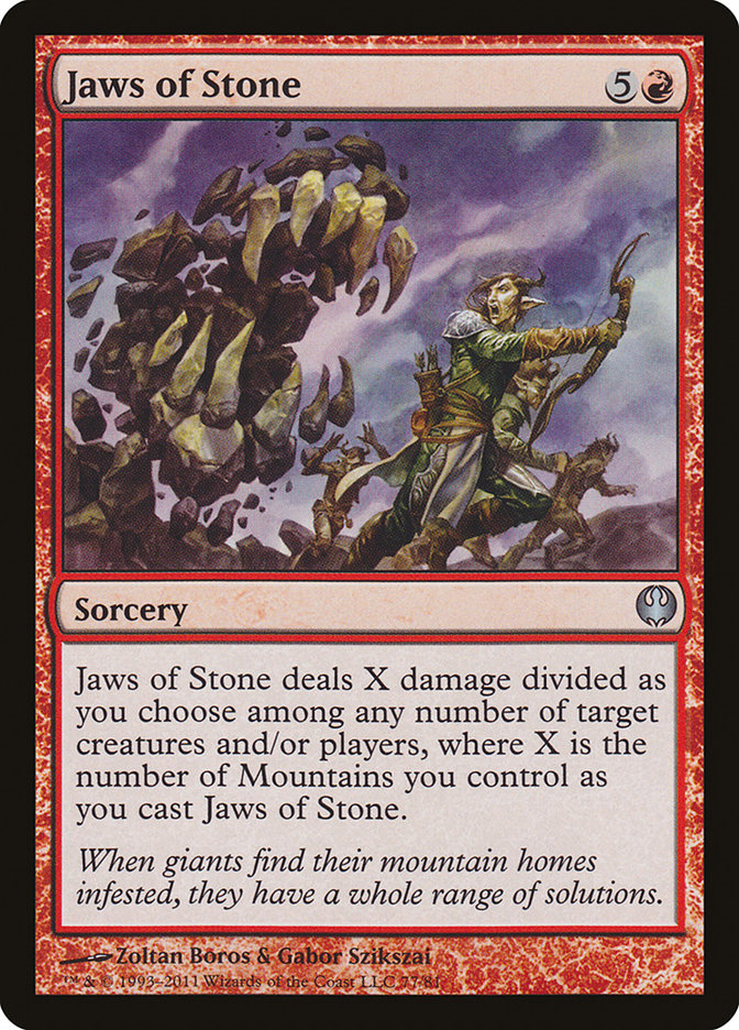 Jaws of Stone: Duel Decks: Knights vs. Dragons