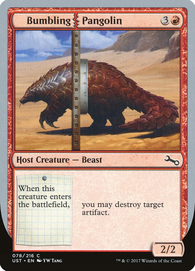 Bumbling Pangolin - (Foil): Unstable