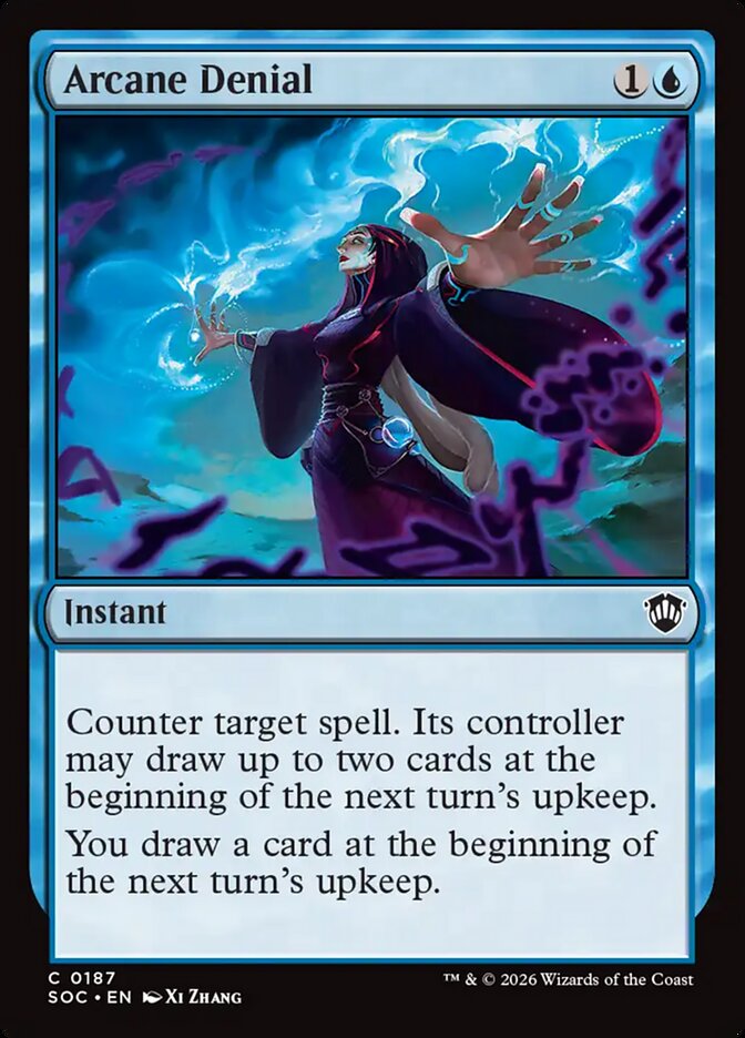 Arcane Denial: Secrets of Strixhaven Commander