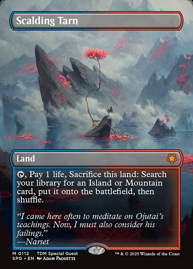 Scalding Tarn (Borderless) - (Foil): Special Guests
