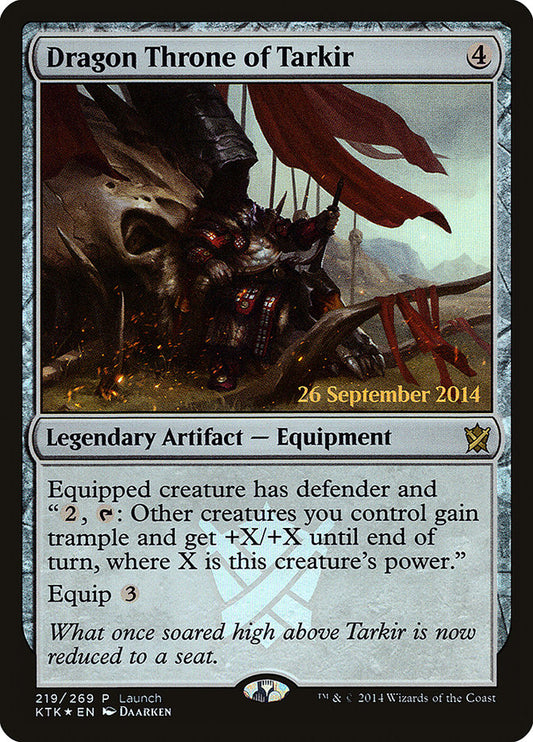 Dragon Throne of Tarkir (Launch) - (Foil): Khans of Tarkir Promos