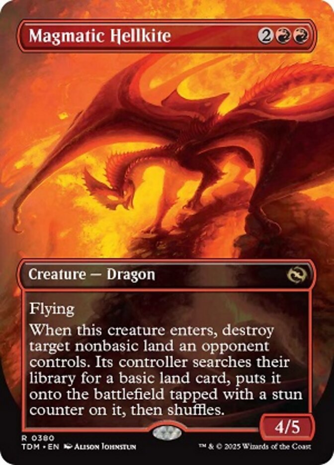 Magmatic Hellkite // Magmatic Hellkite: Tarkir: Dragonstorm