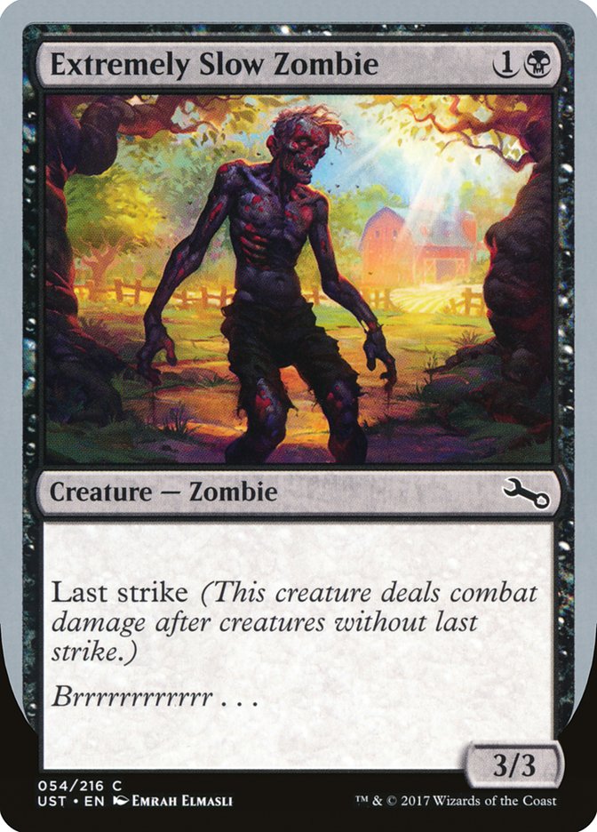 Extremely Slow Zombie (Summer) - (Foil): Unstable