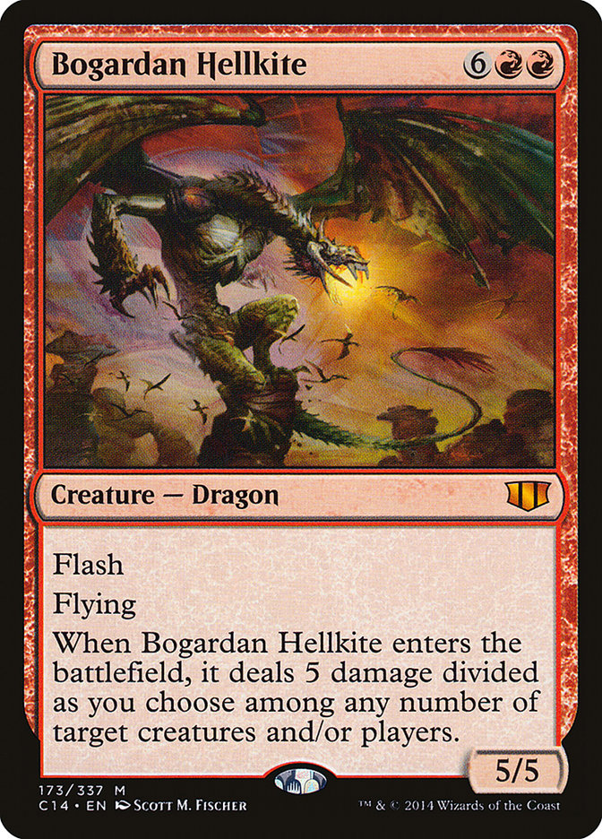 Bogardan Hellkite: Commander 2014