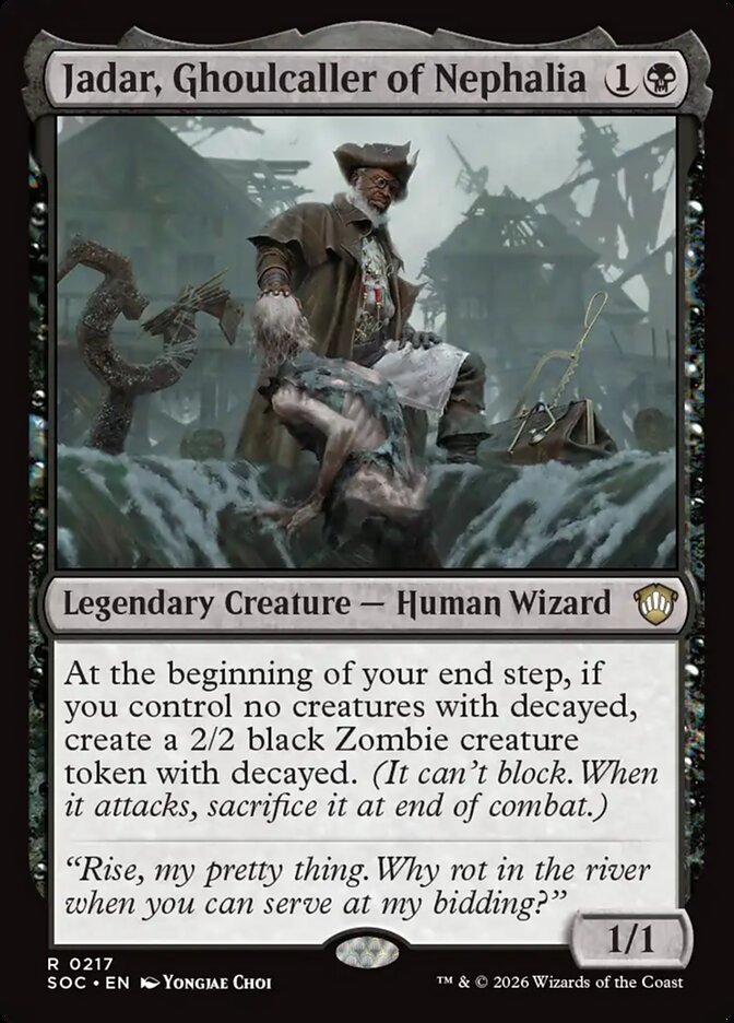 Jadar, Ghoulcaller of Nephalia: Secrets of Strixhaven Commander