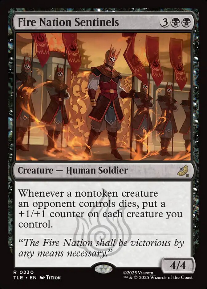 Fire Nation Sentinels: Avatar: The Last Airbender Eternal