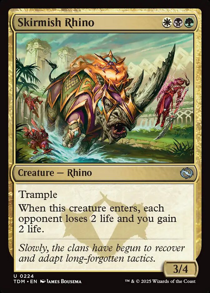 Skirmish Rhino: Tarkir: Dragonstorm