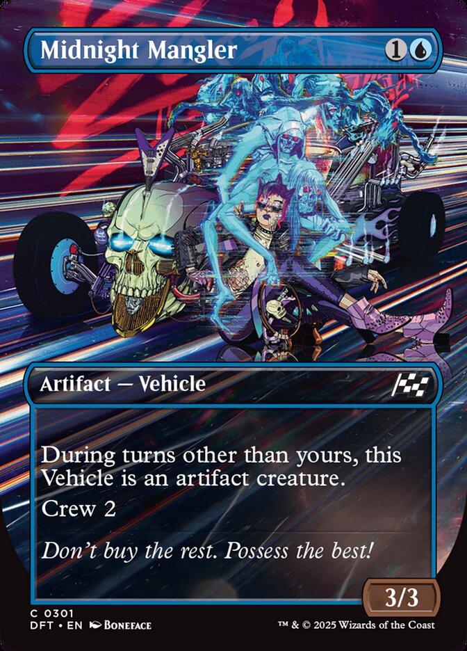 Midnight Mangler (Borderless): Aetherdrift