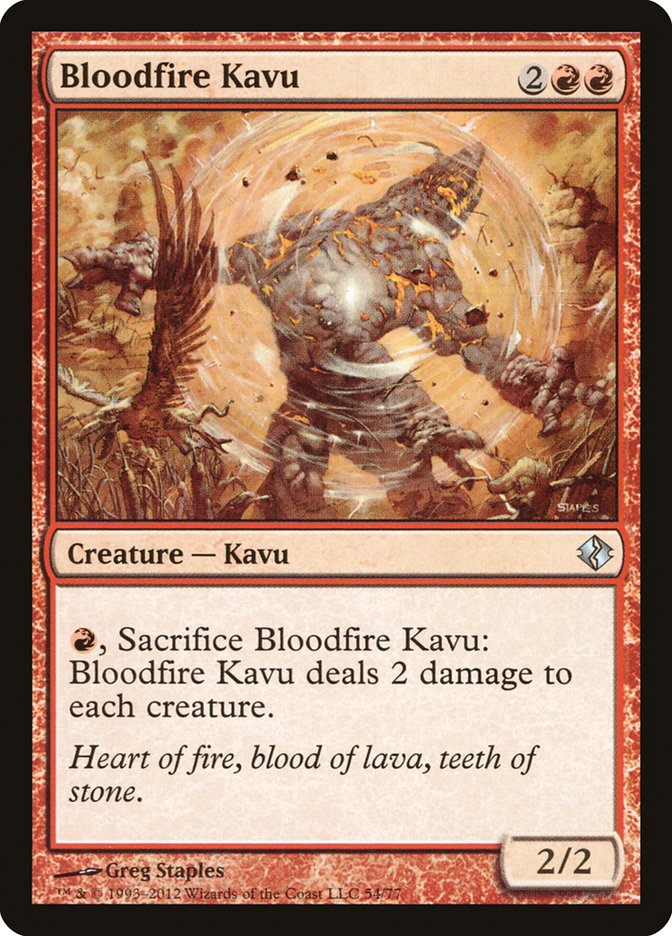 Bloodfire Kavu: Duel Decks: Venser vs. Koth