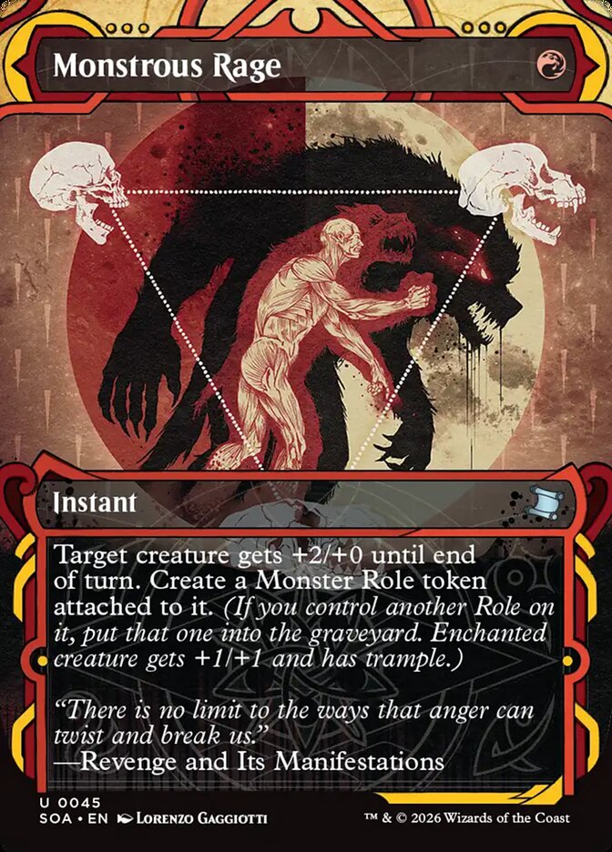 Monstrous Rage: Secrets of Strixhaven Mystical Archive