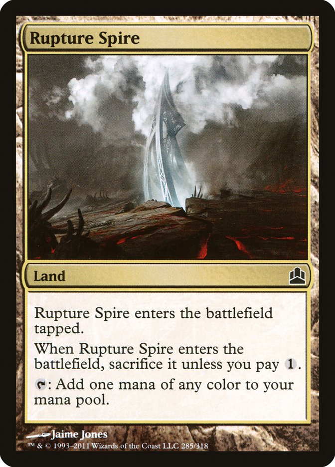 Rupture Spire: Commander 2011