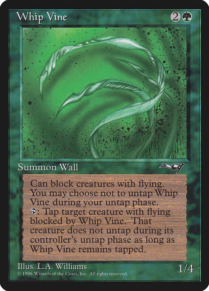 Whip Vine (No Bird): Alliances