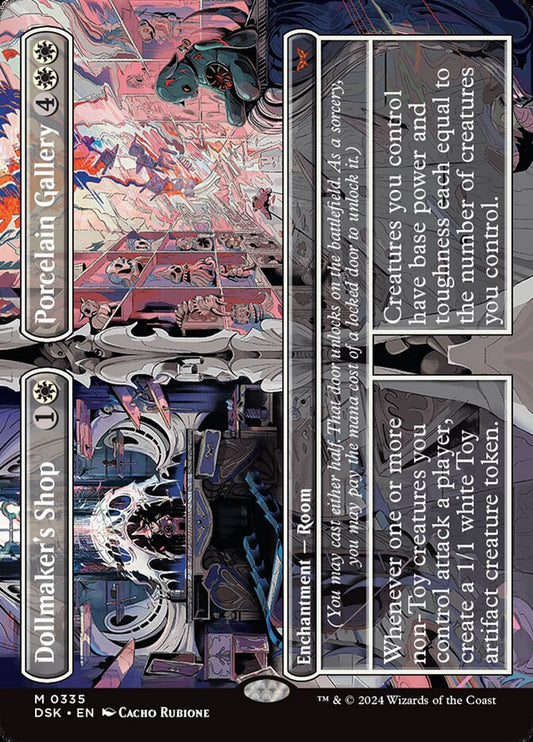 Dollmaker's Shop // Porcelain Gallery (Borderless): Duskmourn: House of Horror