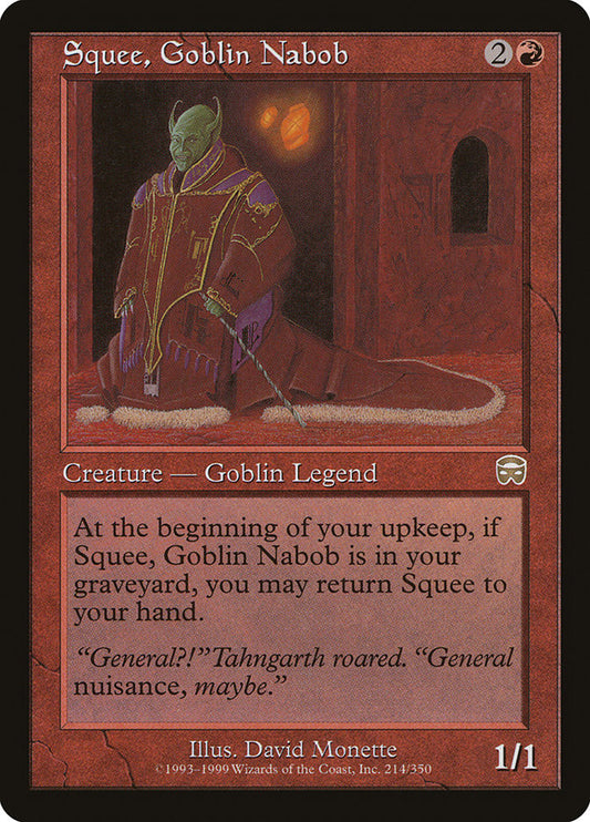 Squee, Goblin Nabob: Mercadian Masques