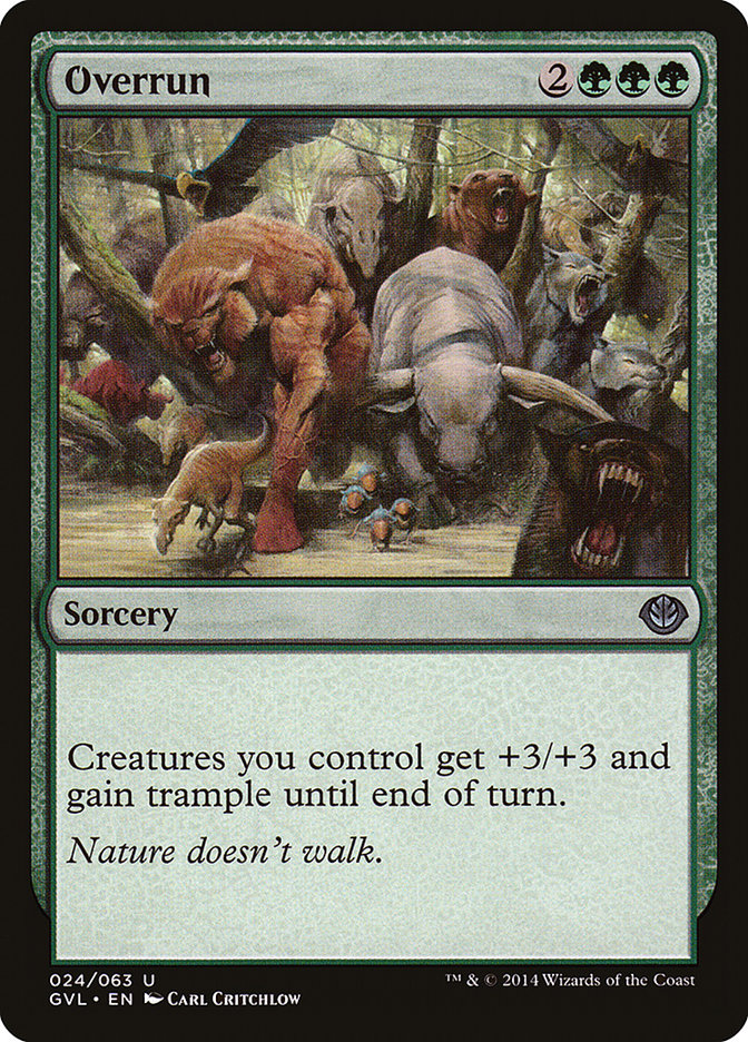 Overrun: Duel Decks Anthology: Garruk vs. Liliana