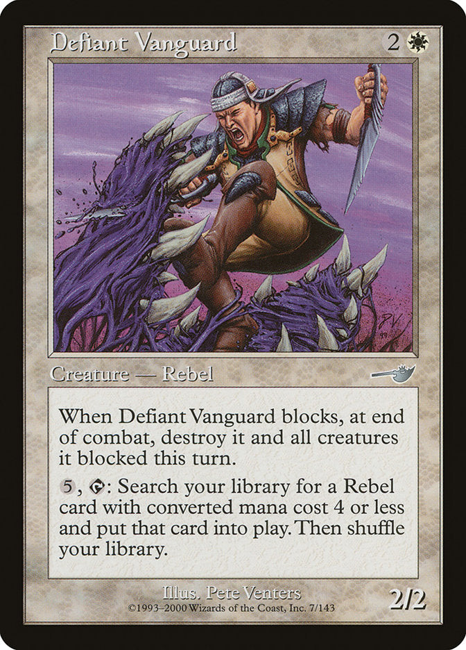 Defiant Vanguard - (Foil): Nemesis