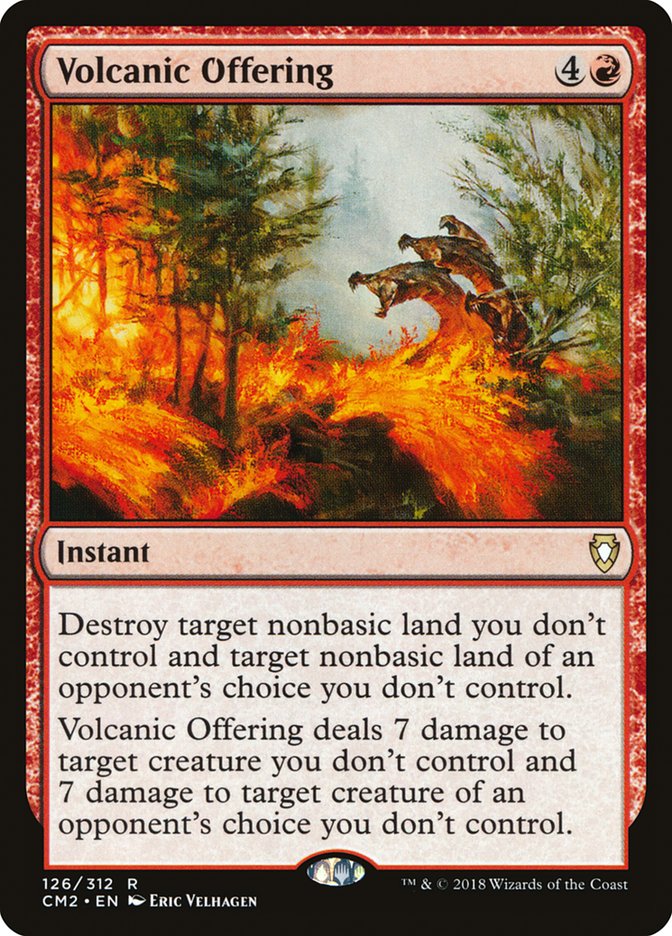 Volcanic Offering: Commander Anthology Volume II