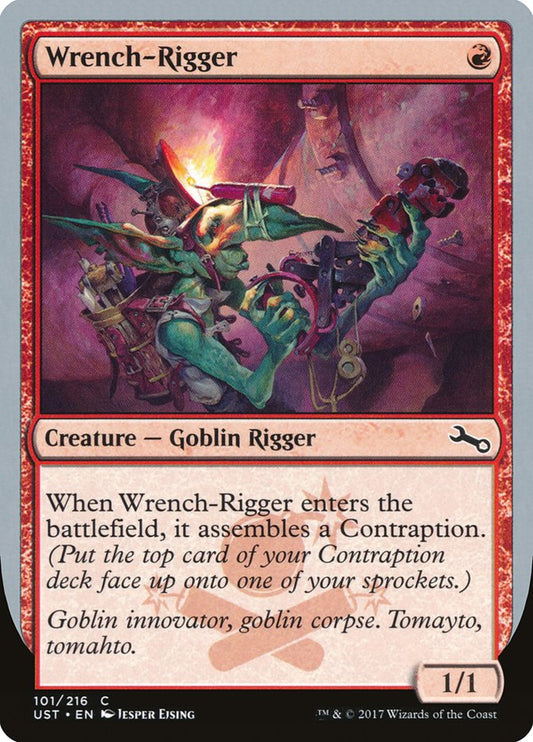 Wrench-Rigger - (Foil): Unstable