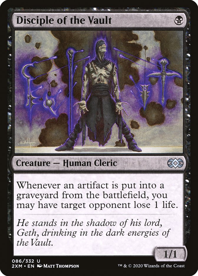 Disciple of the Vault - (Foil): Double Masters