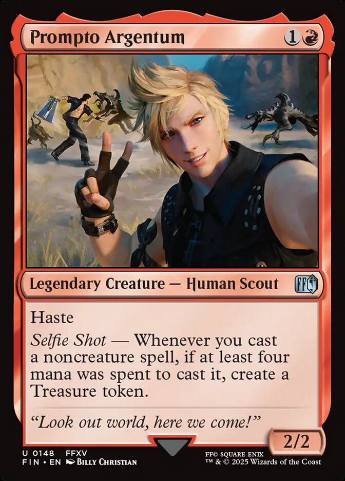Prompto Argentum - (Foil): Final Fantasy