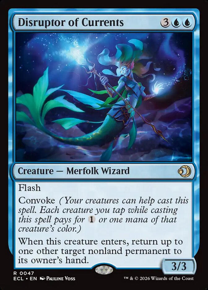 Disruptor of Currents - (Foil): Lorwyn Eclipsed
